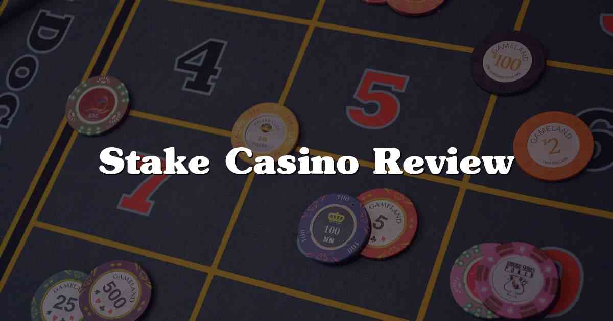 Stake Casino Review